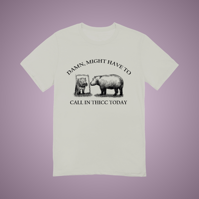 Call in Thicc Graphic Tee