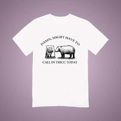 Call in Thicc Graphic Tee