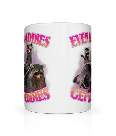 Even Baddies Get Saddies Graphic Mug