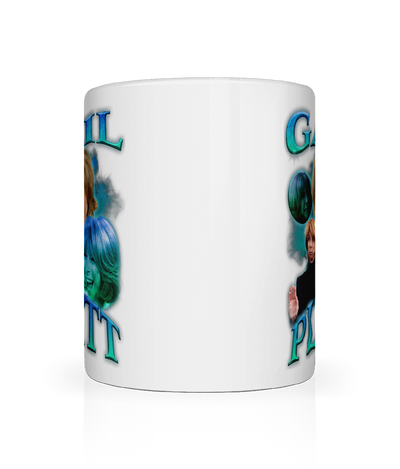 Divorced, Beheaded and Died 90's Montage Mug (Blue)