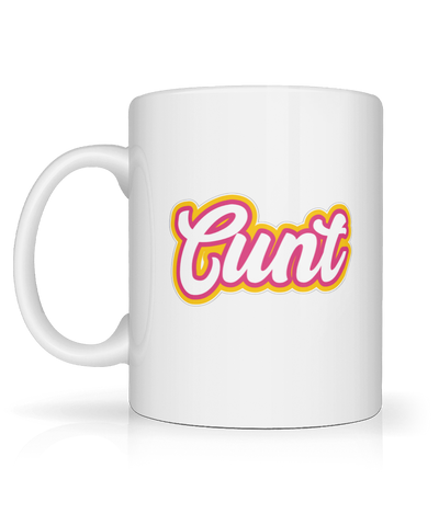 Cunt Text Mug