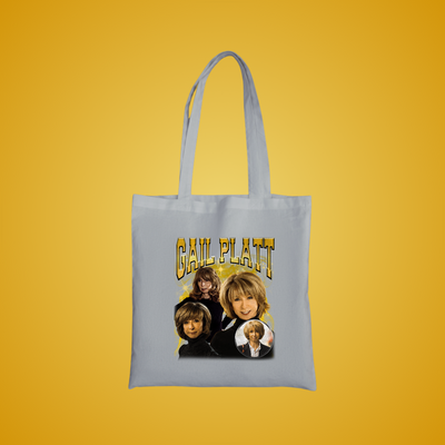 Divorced, Beheaded and Died 90's Montage Tote Bag (Yellow)