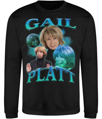 Divorced, Beheaded and Died 90's Montage Sweatshirt (Blue)