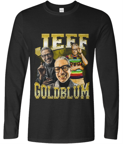 Dinosaur Scientist Long Sleeve 90's Montage Tee