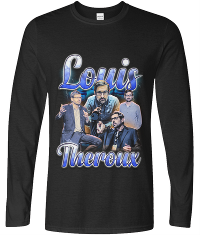 Documentary Dude Long Sleeve 90's Montage Tee