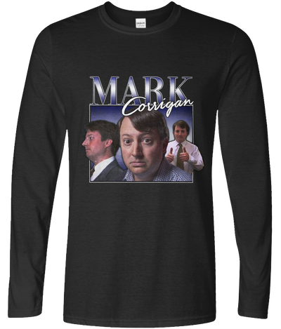 Curmudgeon of Croydon Long Sleeve 90's Montage Tee