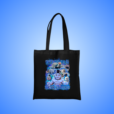 Choo Choo 90's Montage Tote Bag
