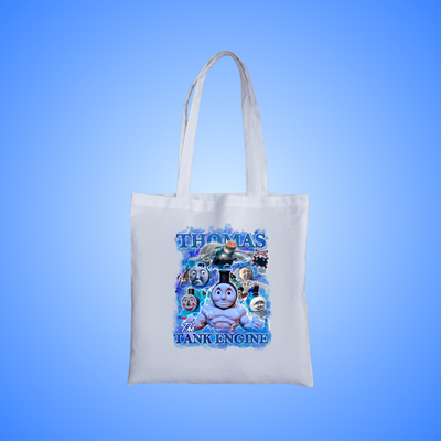 Choo Choo 90's Montage Tote Bag