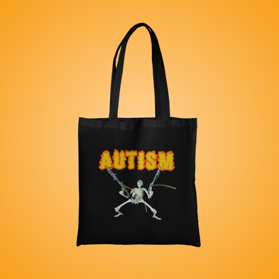 Autism Graphic Tote Bag