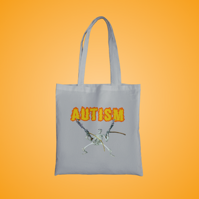 Autism Graphic Tote Bag