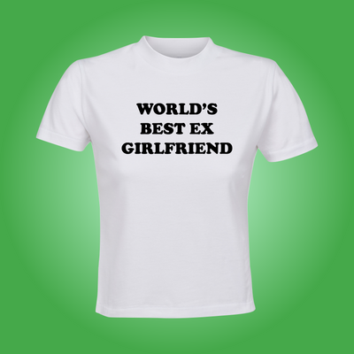World's Best Ex Crop Top