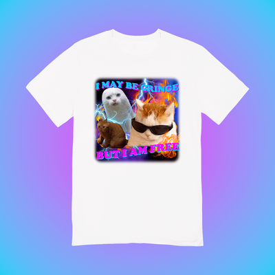 Cringe but Free Graphic Tee