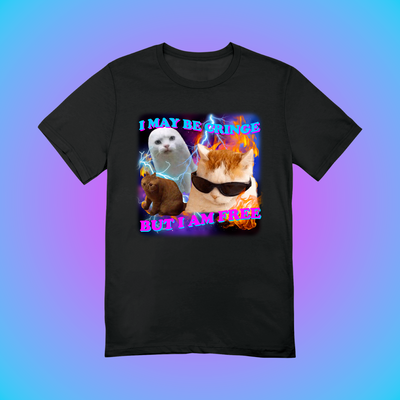 Cringe but Free Graphic Tee