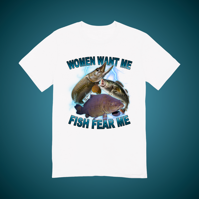 Fish Fear Me Graphic Tee