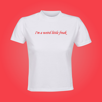 Weird Little Freak Crop Top