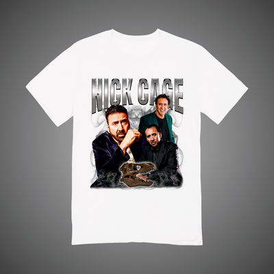 "Put the bunny back in the box." 90's Montage Tee