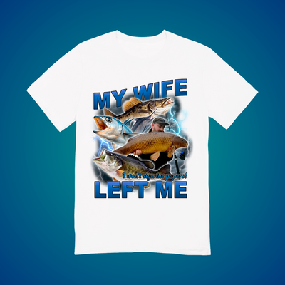 My Wife Left Me Graphic Tee
